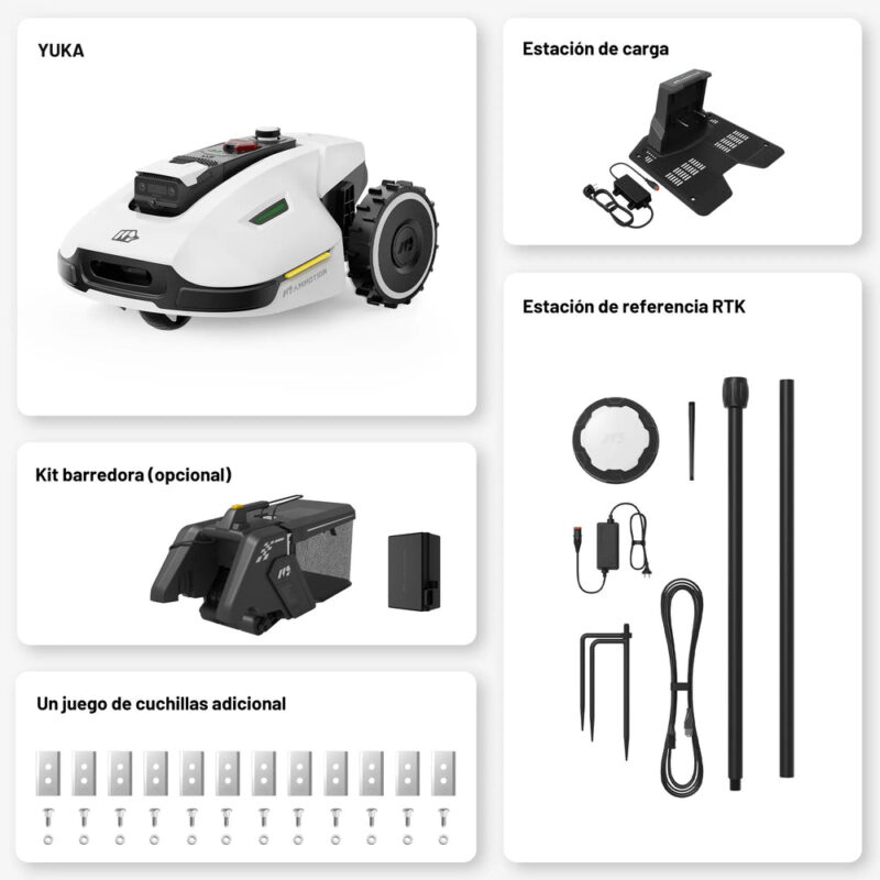 Robot cortacésped MAMMOTION Yuka 1000 - Imagen 2